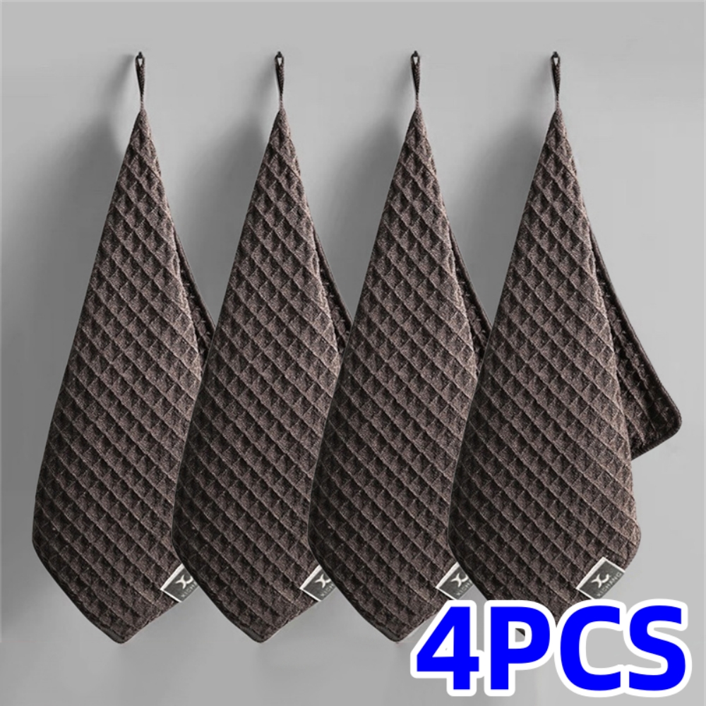 Coffee Shop Equipment - 1/4Pcs Coffee Bar Cleaning Towels Super