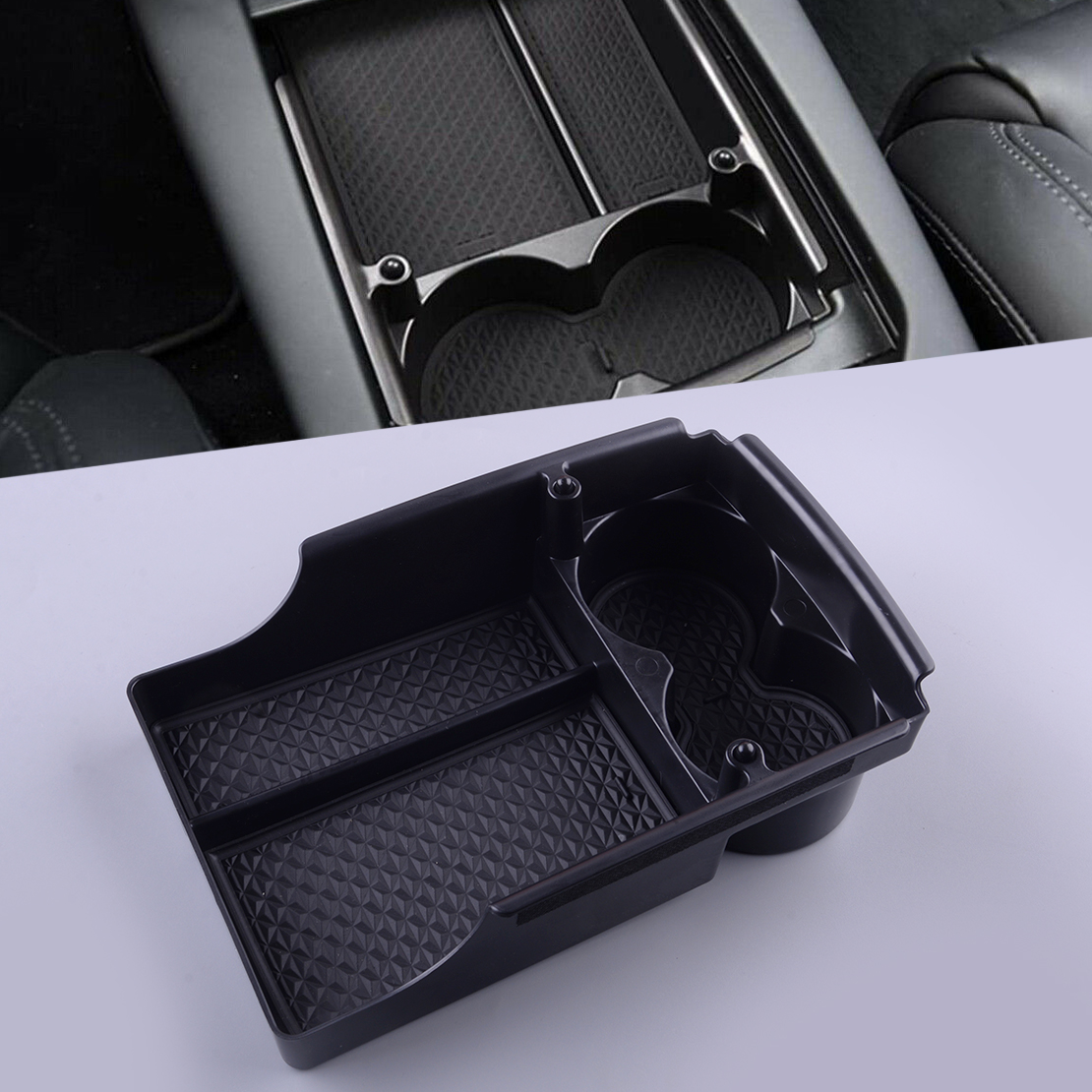 Coffee X - Car Front Center Console Armrest Storage