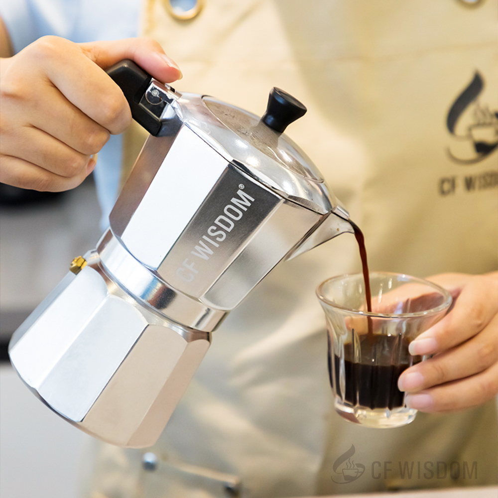 Coffee Equipment Wholesale - CF WISDOM Classic Italian Style Moka