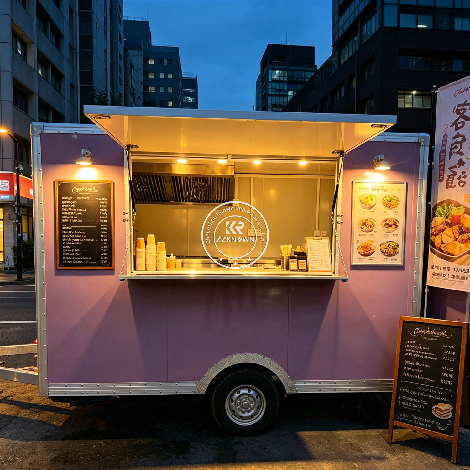 Coffee Shop Equipment - Outdoor Street Mobile Coffee Shop Trailer
