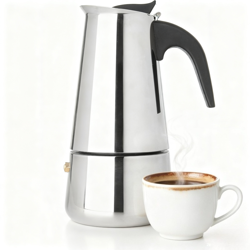Coffee Equipment Wholesale - Portable Coffee Pot Stainless Steel Mocha