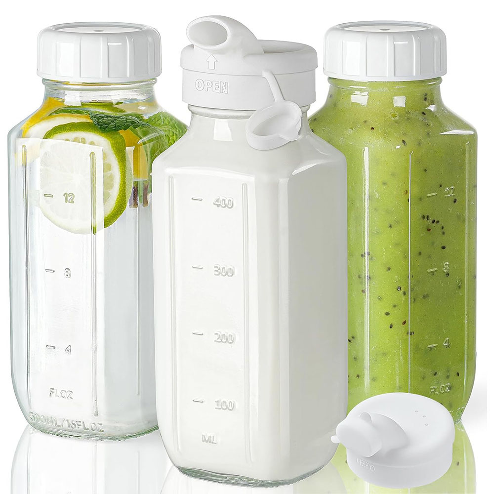 Glass Juice Bottles with Lids, – обзор и цена Bean Hopper Lid