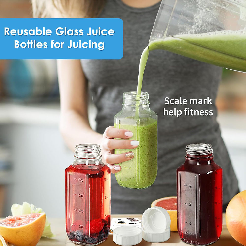 Glass Juice Bottles with Lids, – обзор и цена Bean Hopper Lid