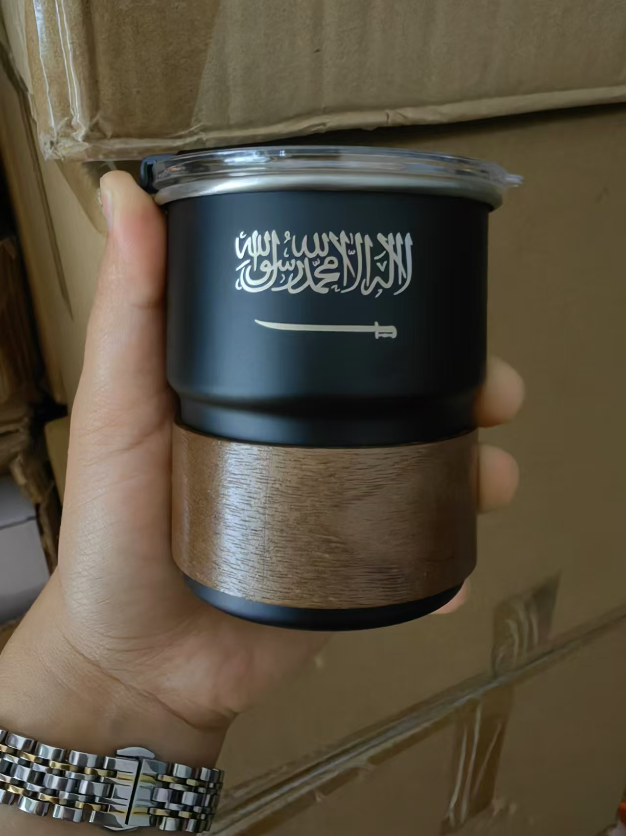 The Flag of Saudi Arabia Logo  – обзор и цена Coffee Equipment Eu