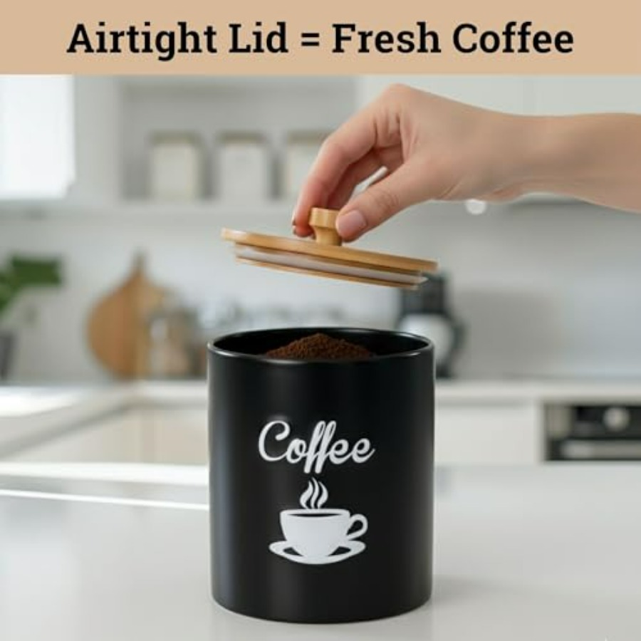 Ceramic Coffee Canister - 12 o – обзор и цена Coffee X