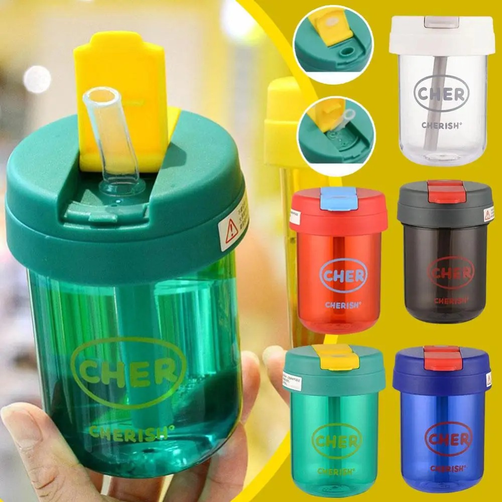 Cartoon 300mL Straw Cup Plasti – обзор и цена Coffee Equipment Eu