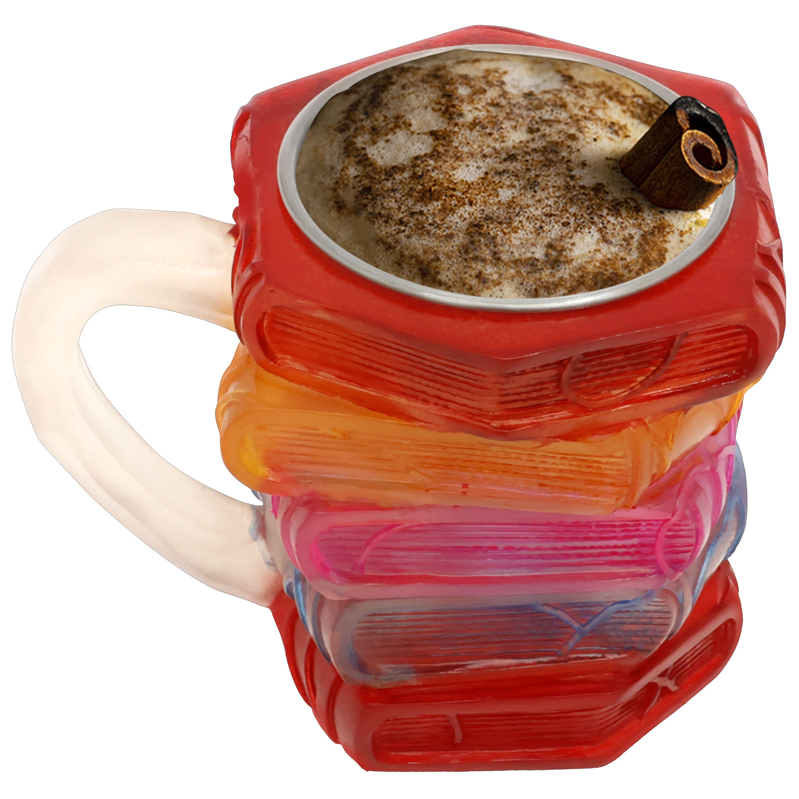 Painted Book Mug 3D Colored Gl – обзор и цена Coffee Equipment Eu