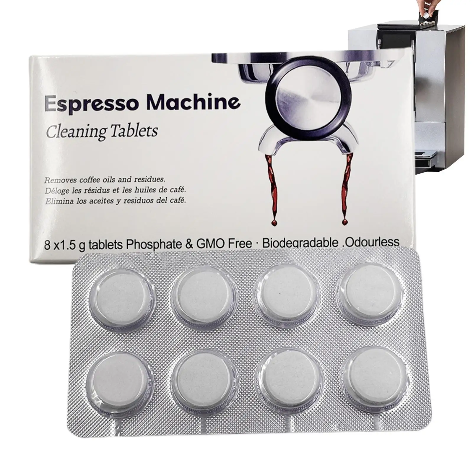 Espresso Machine Cleaning Tabl – обзор и цена Backflush Tablet Cleaner
