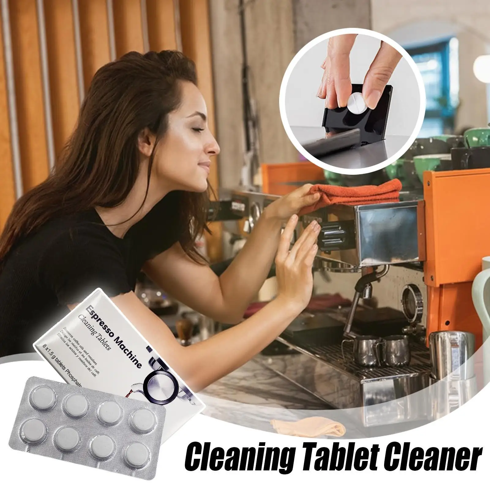 Espresso Machine Cleaning Tabl – обзор и цена Backflush Tablet Cleaner