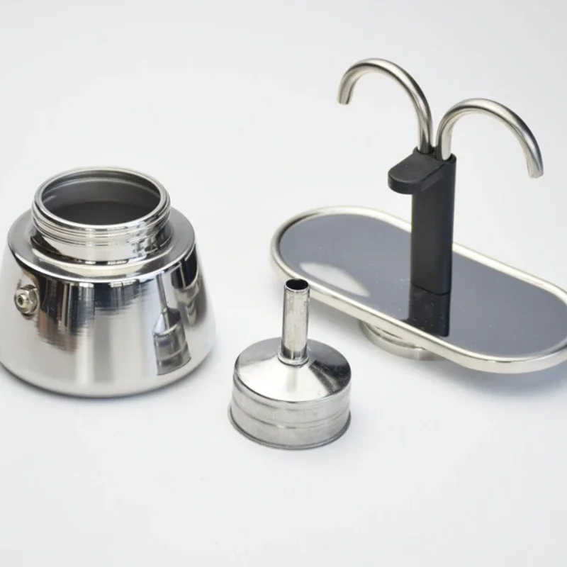 200ML Mini Moka Pot Double Tub – обзор и цена Coffee Equipment Wholesale