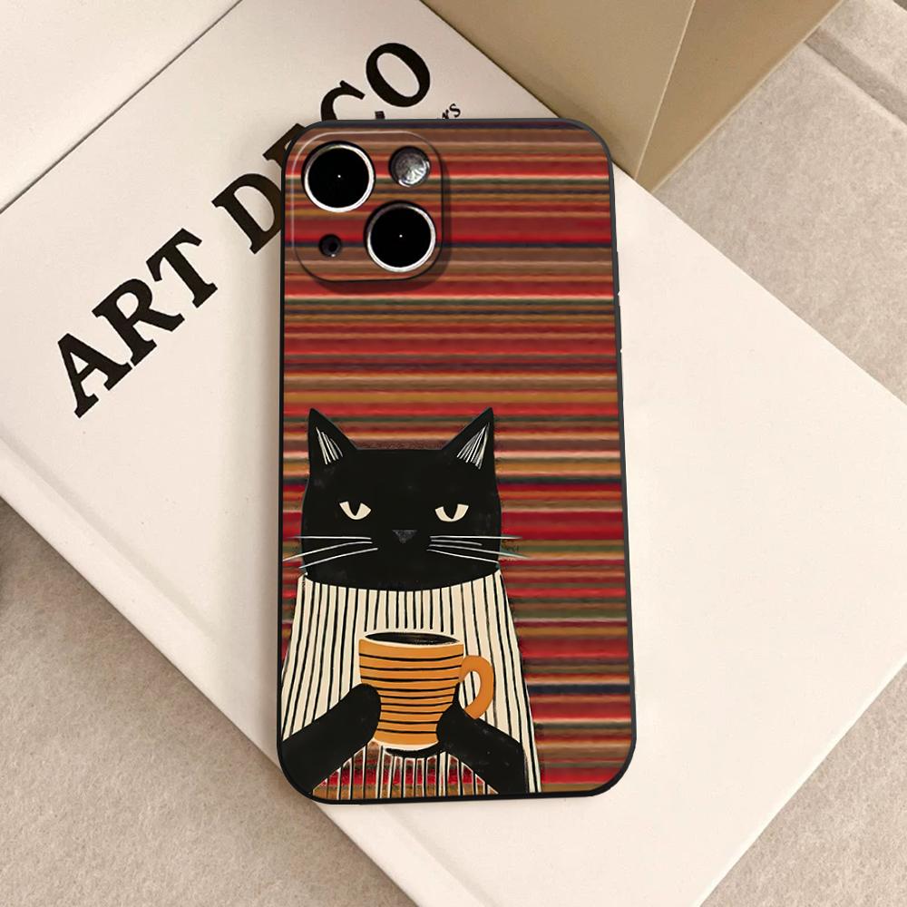 Striped Coffee Black Cat Phone – обзор и цена Coffee X