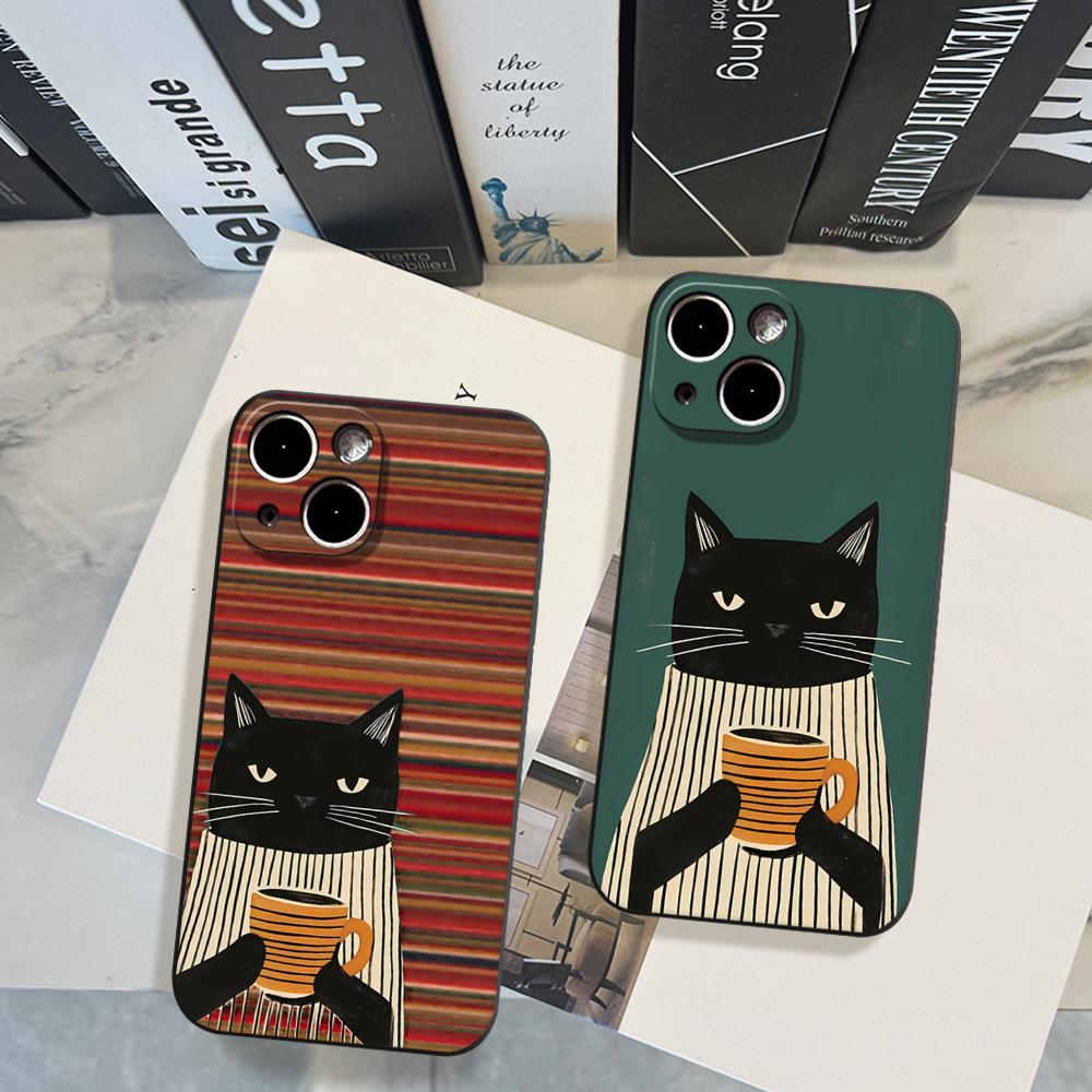 Striped Coffee Black Cat Phone – обзор и цена Coffee X
