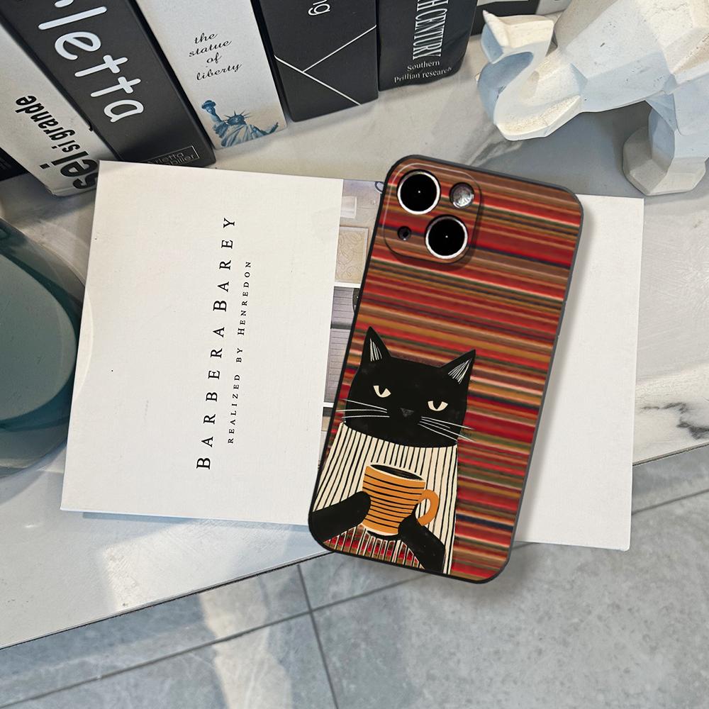 Striped Coffee Black Cat Phone – обзор и цена Coffee X