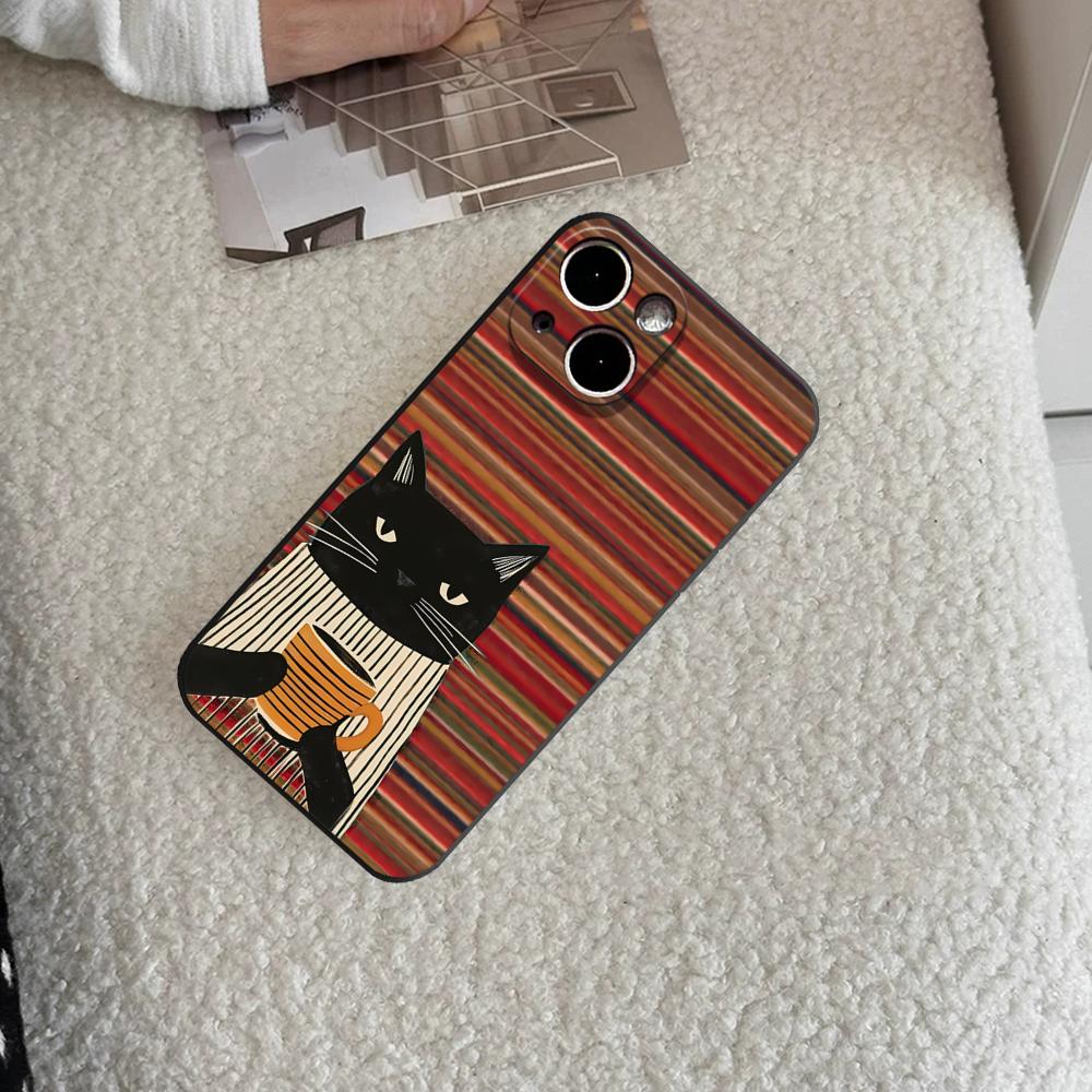 Striped Coffee Black Cat Phone – обзор и цена Coffee X