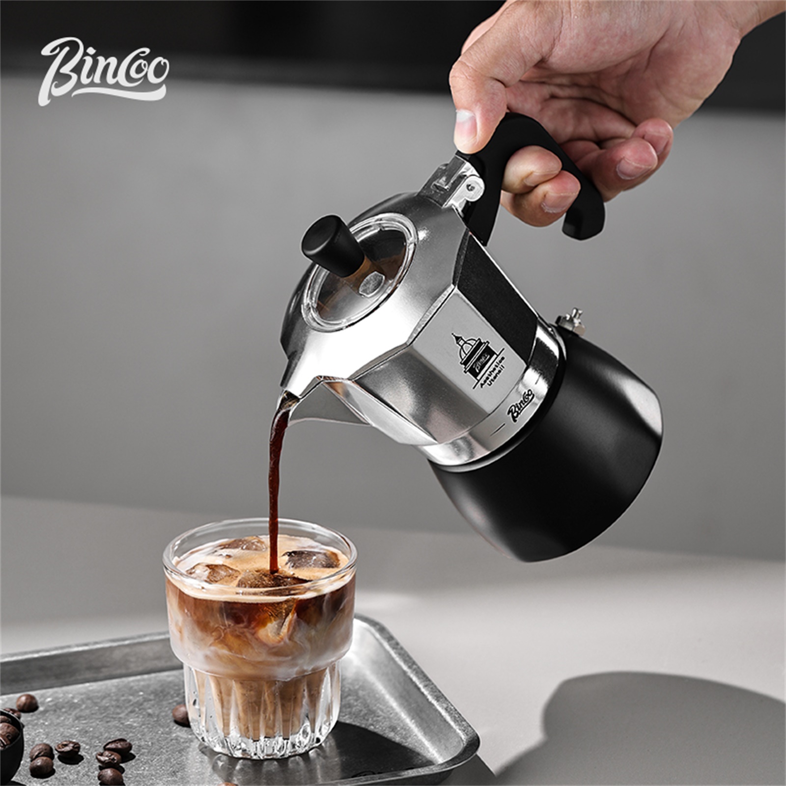 BINCOO Double Valve Moka Pot，E – обзор и цена Coffee Equipment Wholesale