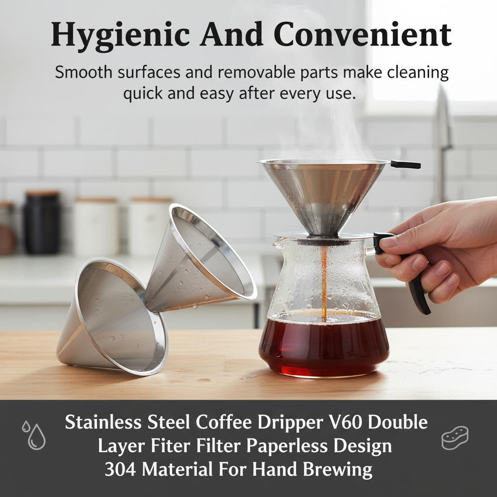 V60 Stainless Steel Coffee Fil – обзор и цена Coffee Equipment V60