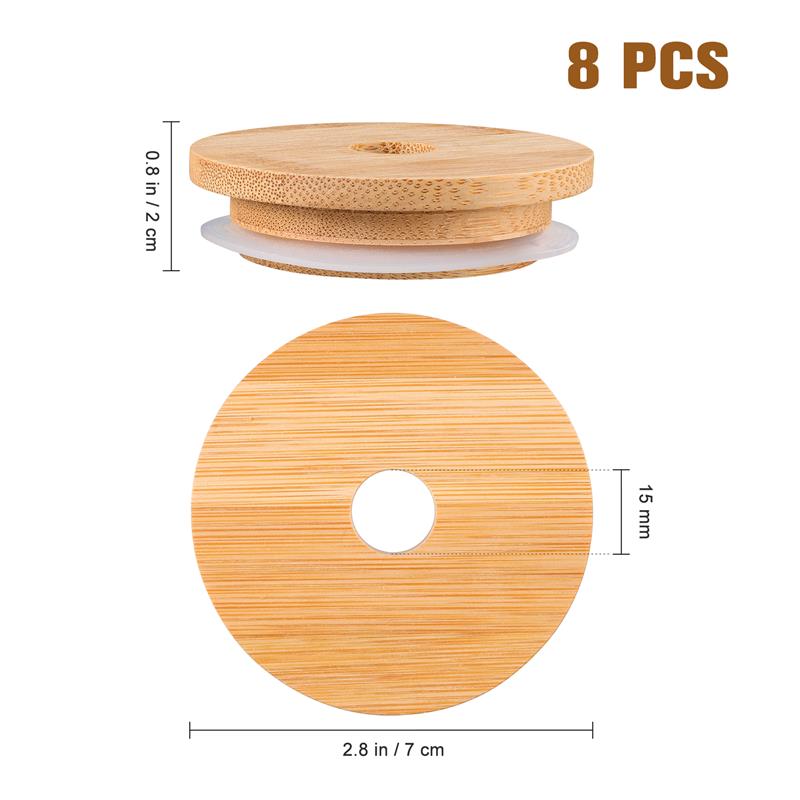 Jar Lids Straw Lid With Glass  – обзор и цена Bean Hopper Lid