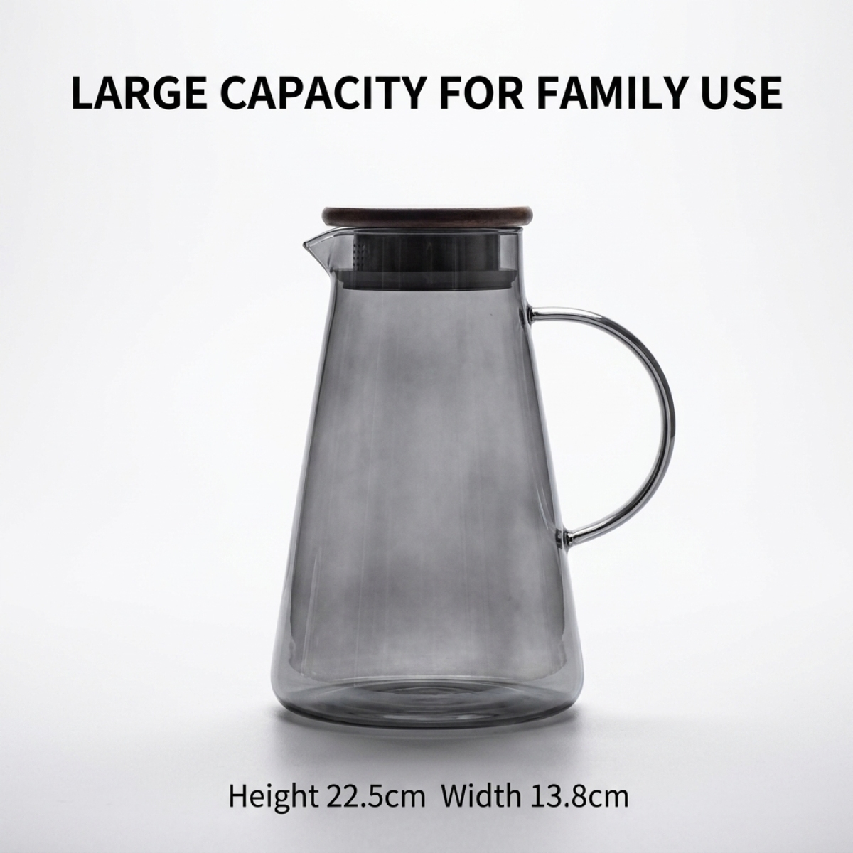 Heat Resistant Glass Pitcher w – обзор и цена Bean Hopper Lid