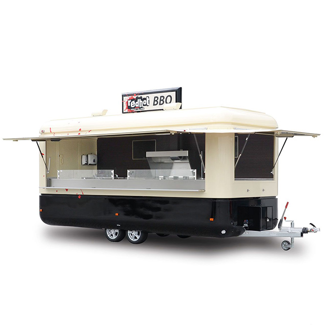 BBQ Concession Trailer Fully E – обзор и цена Coffee Shop Equipment