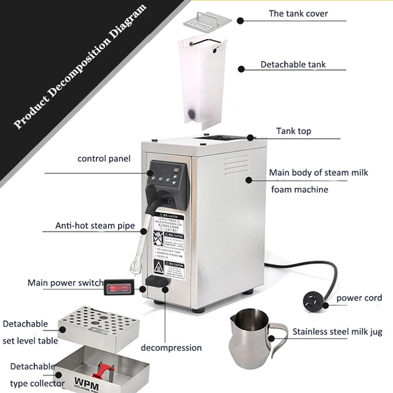 Boiling Water Machine Milk Bub – обзор и цена Coffee Shop Equipment