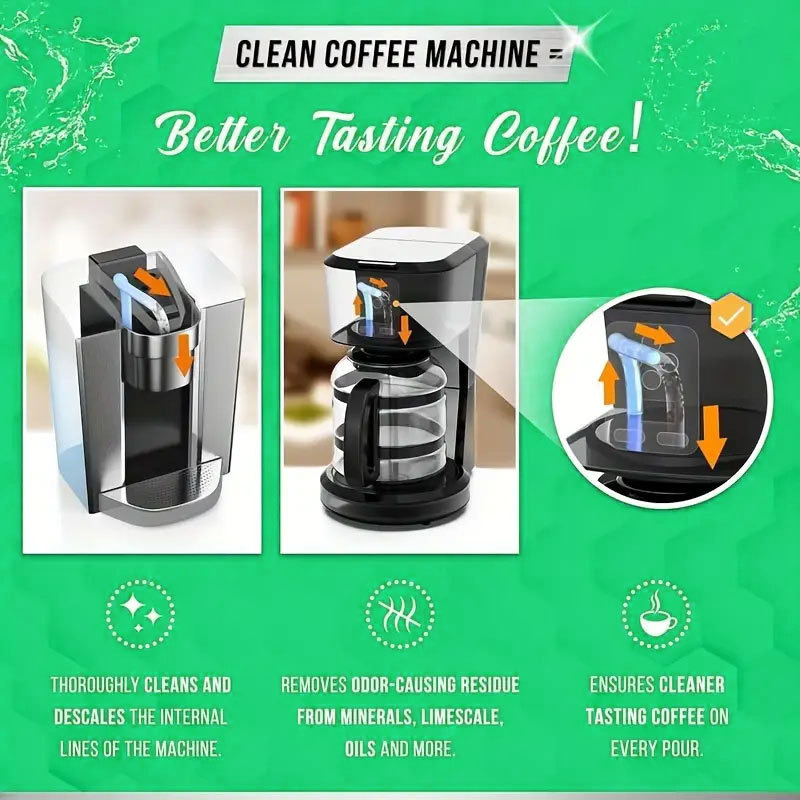 30Pcs Coffee Machine Cleaning  – обзор и цена Backflush Tablet Cleaner
