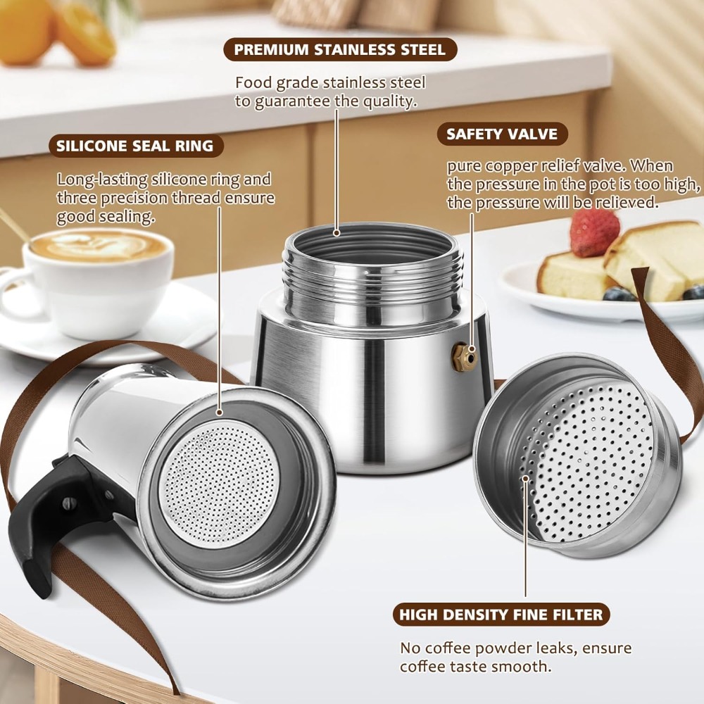 Portable Coffee Pot Stainless  – обзор и цена Coffee Equipment Wholesale