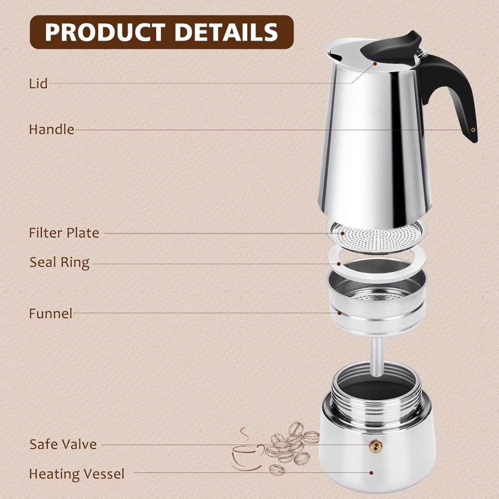 Portable Coffee Pot Stainless  – обзор и цена Coffee Equipment Wholesale