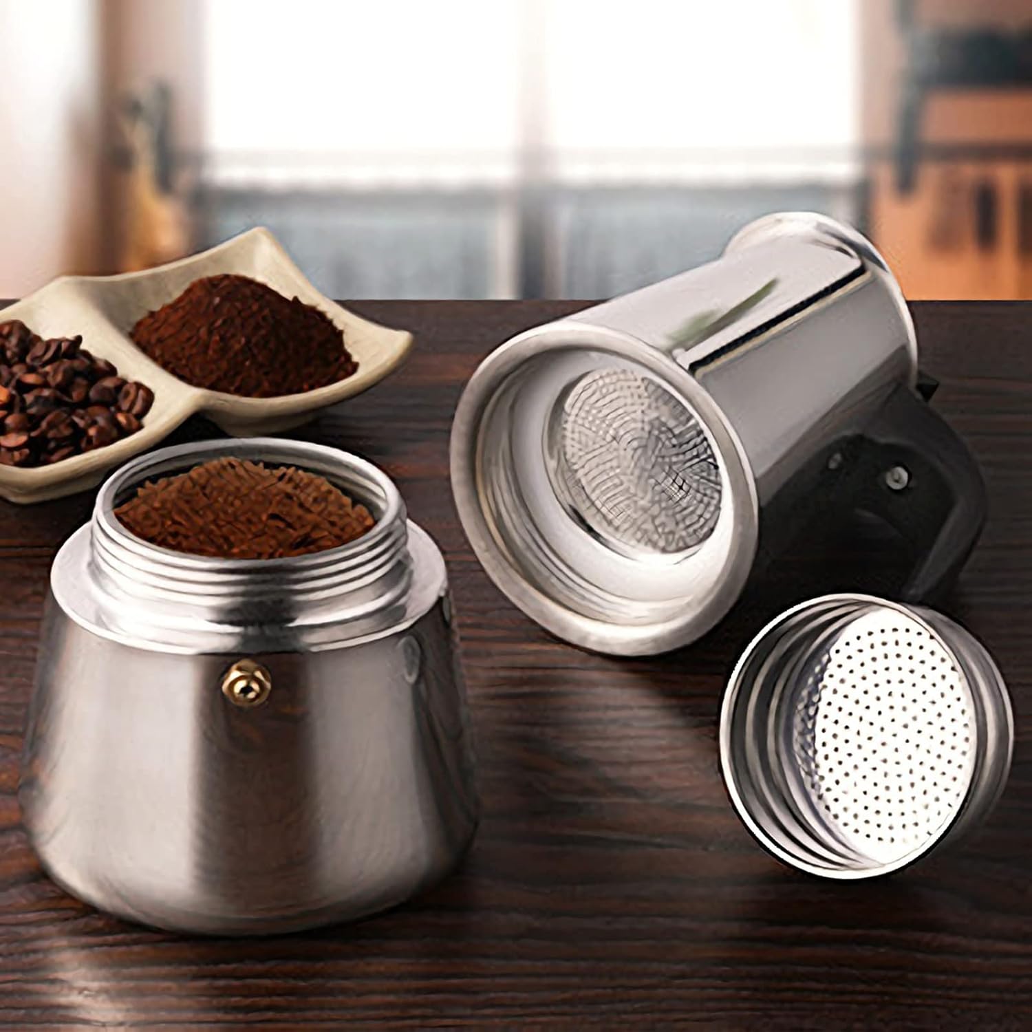 4/6/9 Cups Moka Pot Caffe Mach – обзор и цена Coffee Equipment Wholesale