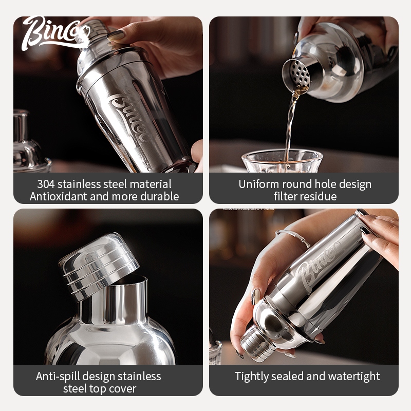BINCOO Stainless Steel Shaker  – обзор и цена Coffee Equipment And Tools