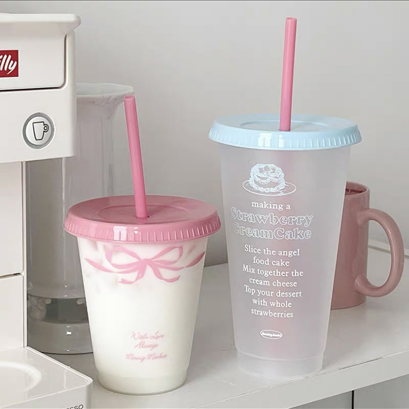 Kawaii Water Cup With Lid Stra – обзор и цена Coffee Equipment Eu
