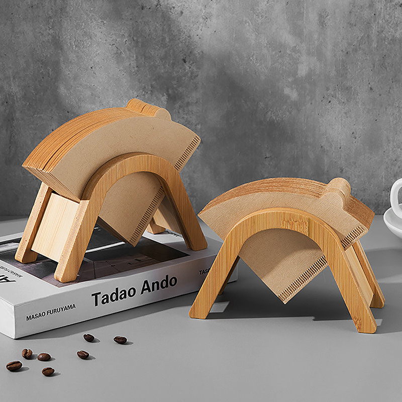 Wooden Coffee Filter Paper Hol – обзор и цена Coffee Equipment Holder