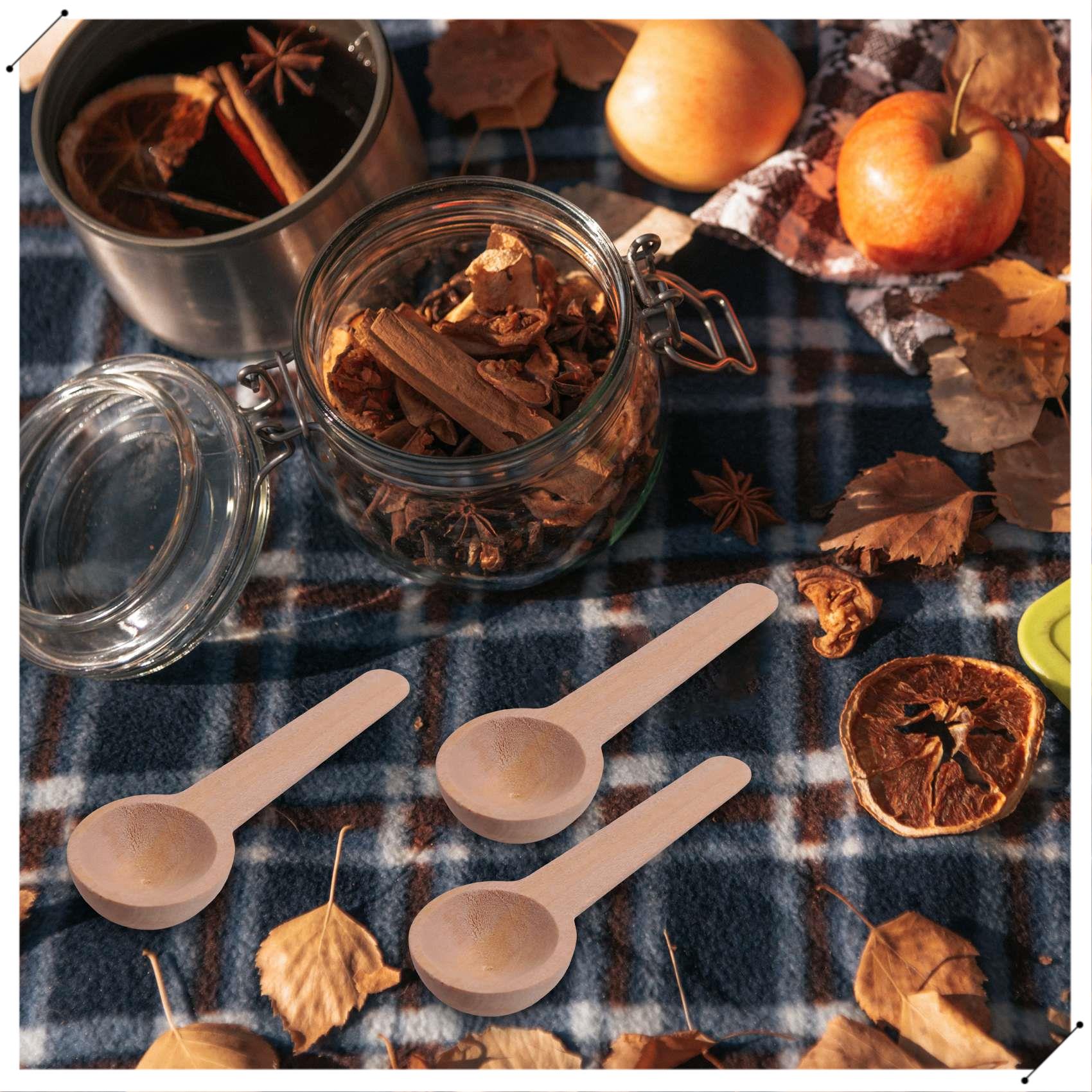 100 Pieces Mini Wooden Spoons  – обзор и цена Coffee Equipment And Tools