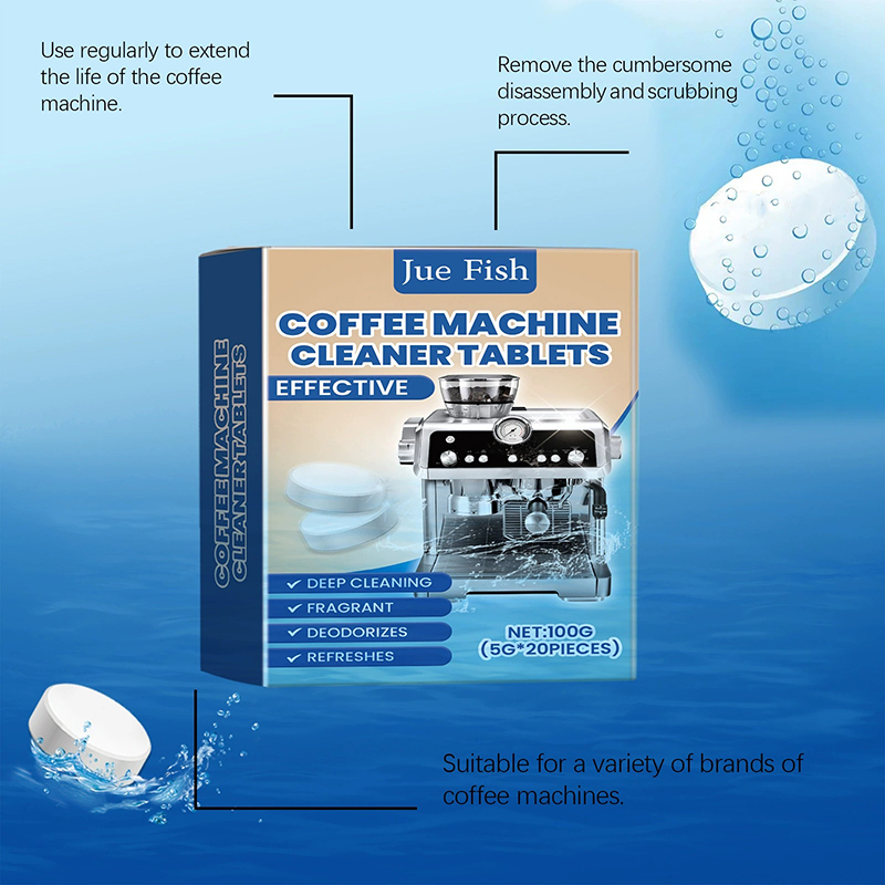 20Pcs Coffee Machine Cleaning  – обзор и цена Backflush Tablet Cleaner