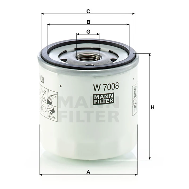 MANNFILTER W7008/W7150 Oil Fil – обзор и цена Coffee Equipment V60