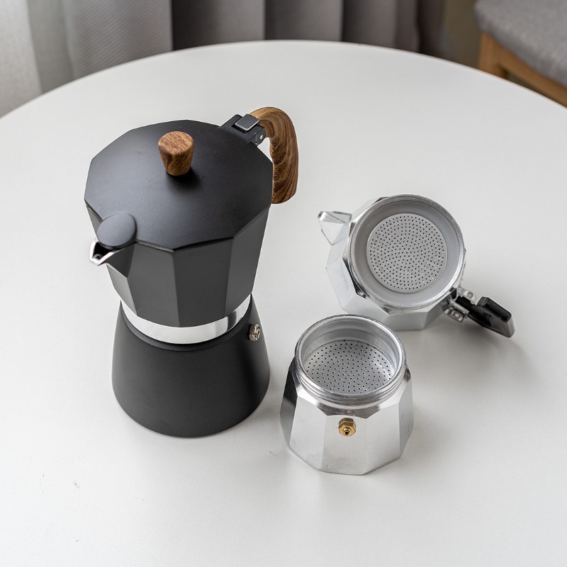 JUSTINLAU Coffee Moka Pot 150m – обзор и цена Coffee Equipment Wholesale