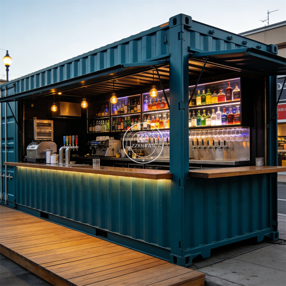 Modular Portable Container Bar – обзор и цена Coffee Shop Equipment