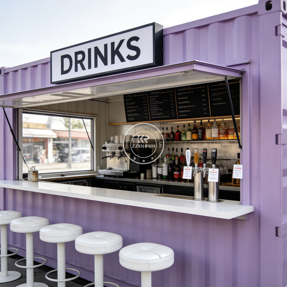 Modular Portable Container Bar – обзор и цена Coffee Shop Equipment