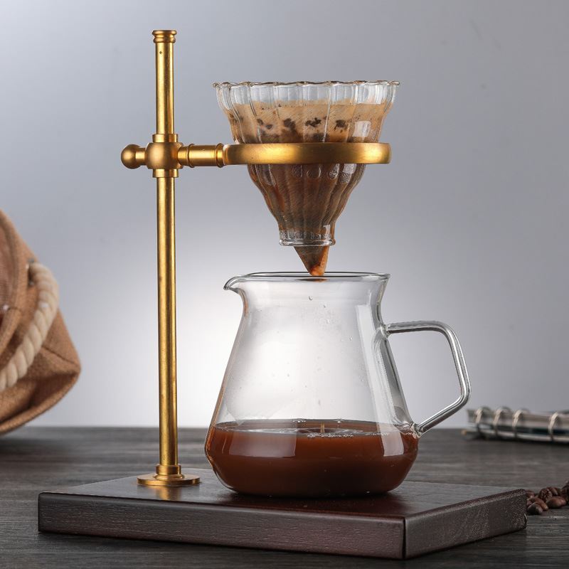 Brass Copper Stand Coffee Drip – обзор и цена Coffee Equipment And Tools