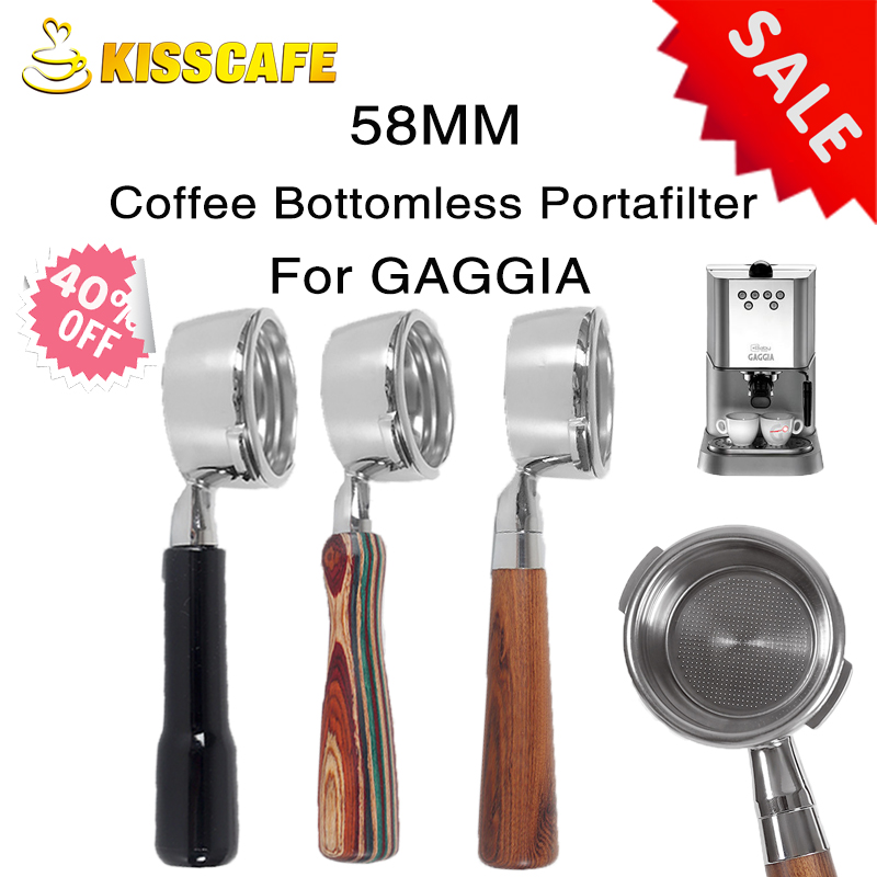 58MM Coffee Bottomless Portafi – обзор и цена Coffee Equipment Wholesale