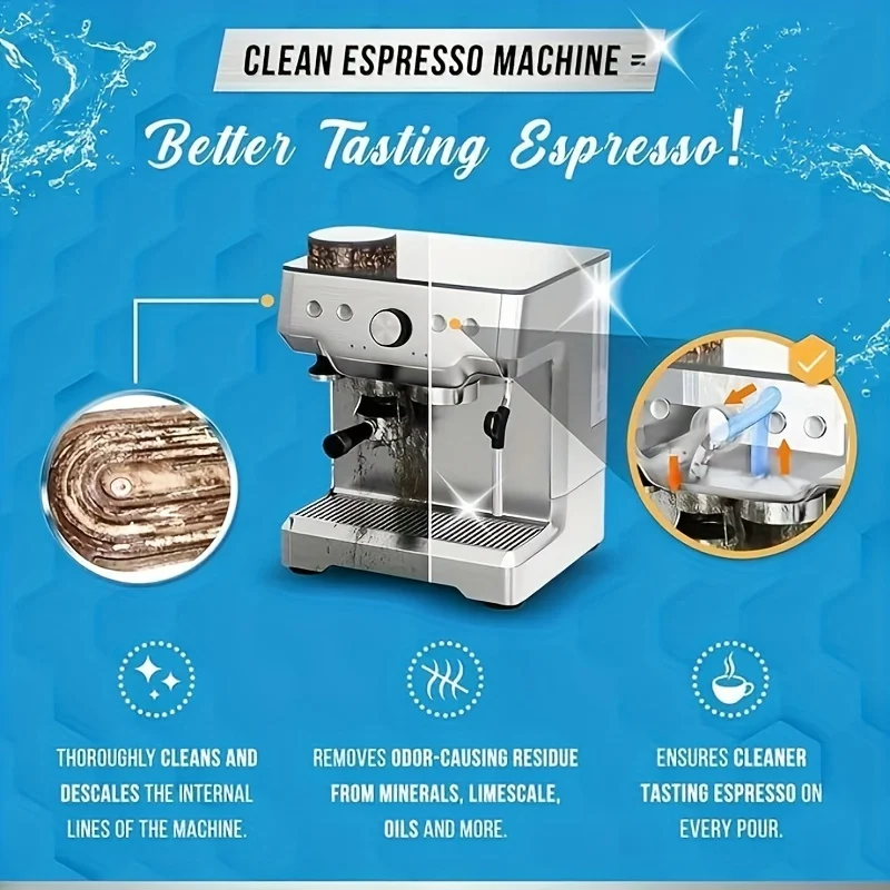 Espresso Machine Cleaning Tabl – обзор и цена Backflush Tablet Cleaner
