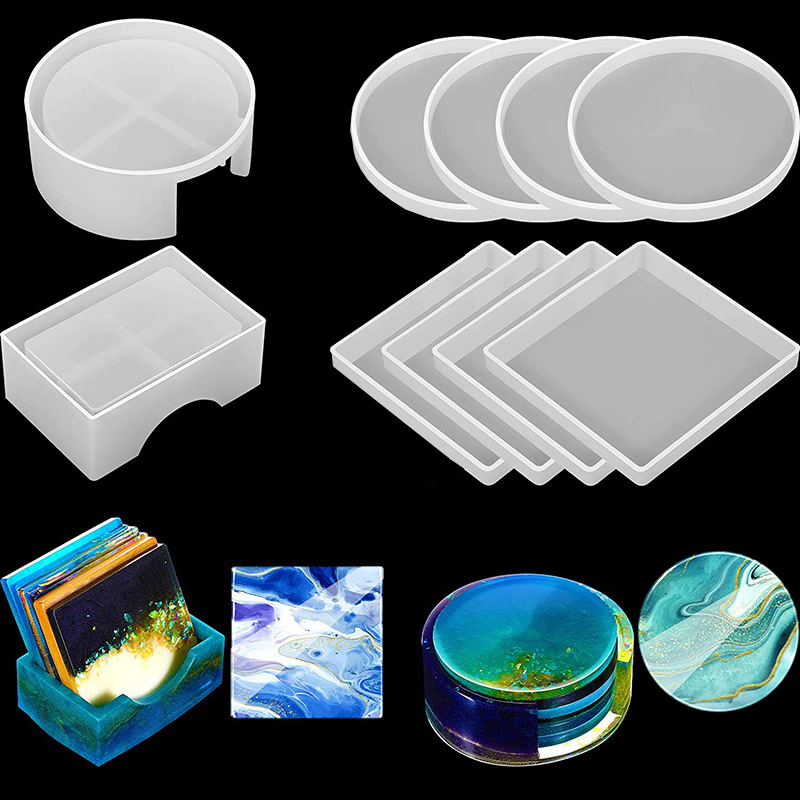 Round Square Coaster Silicone  – обзор и цена Coffee Equipment And Tools