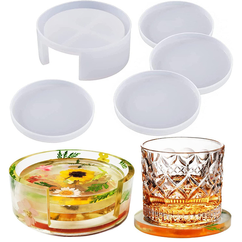 Round Square Coaster Silicone  – обзор и цена Coffee Equipment And Tools