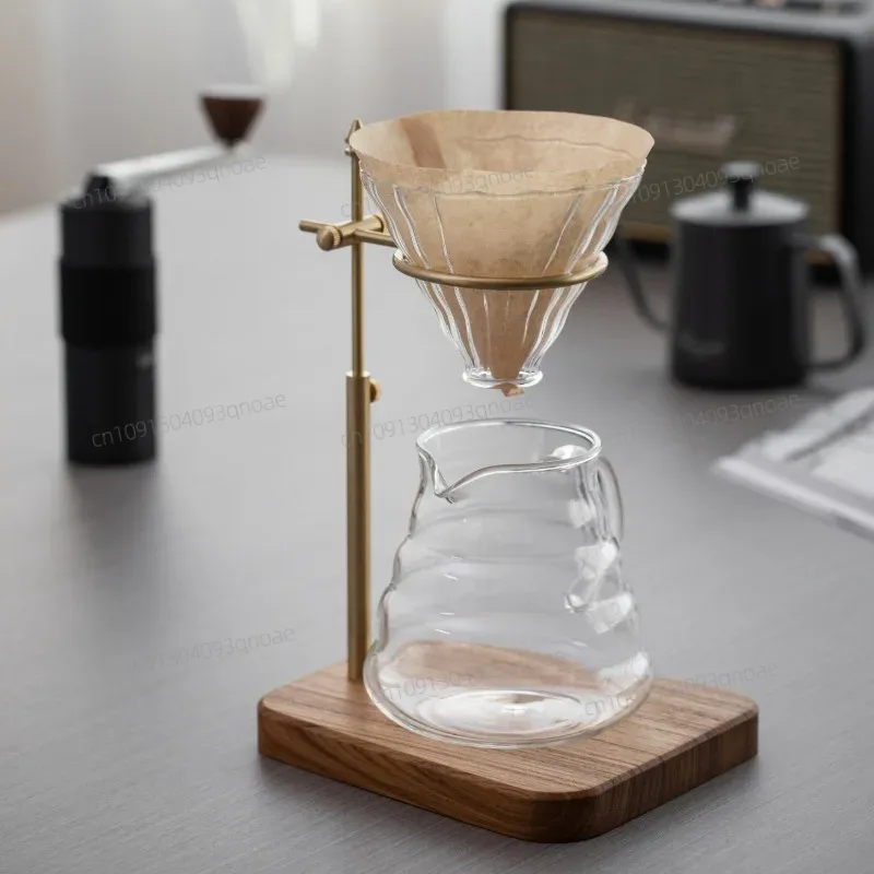 HeMu Solid Wood Brass Hand Bre – обзор и цена Coffee Equipment Holder