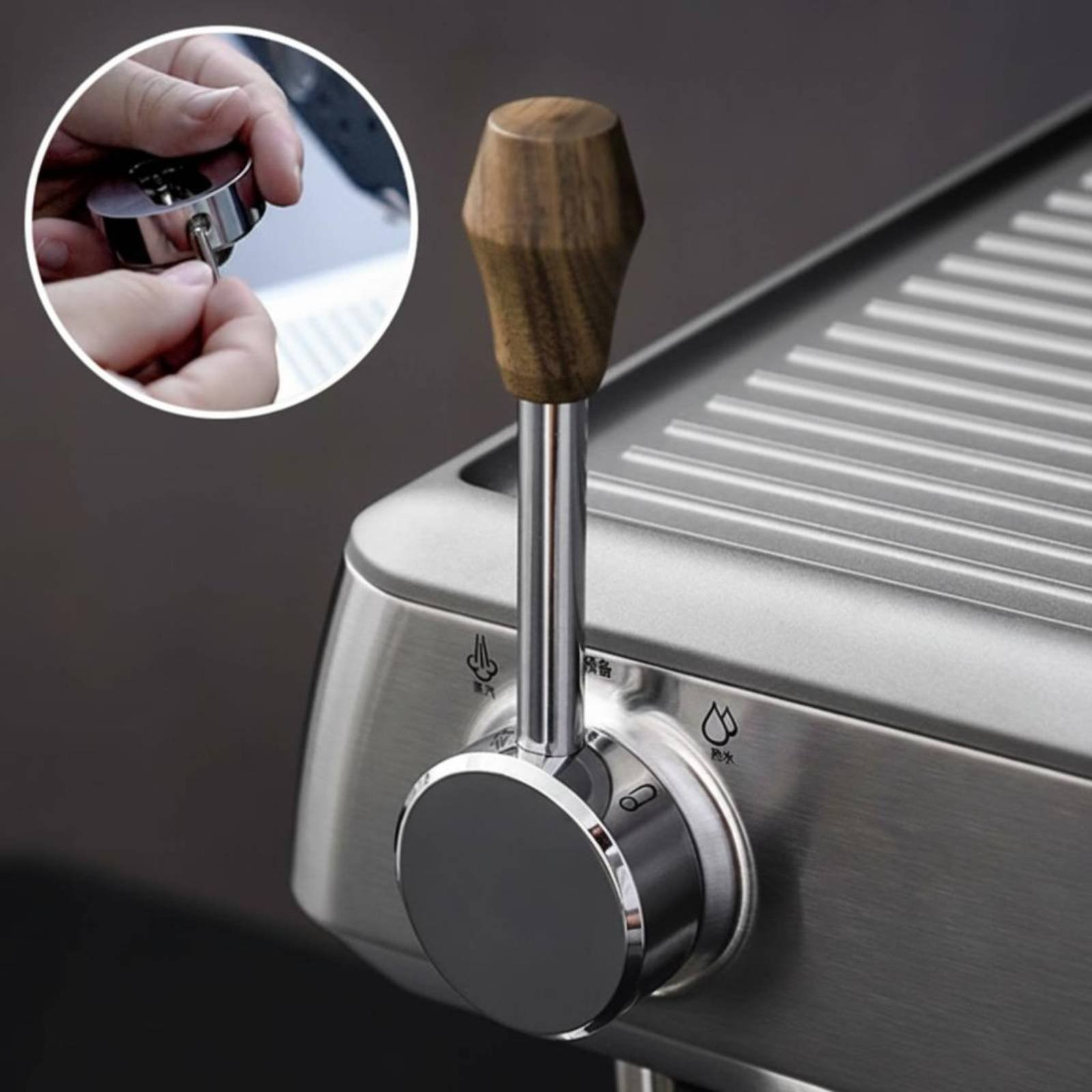 Wood Lid Knob Set Gift Box Woo – обзор и цена Bean Hopper Lid
