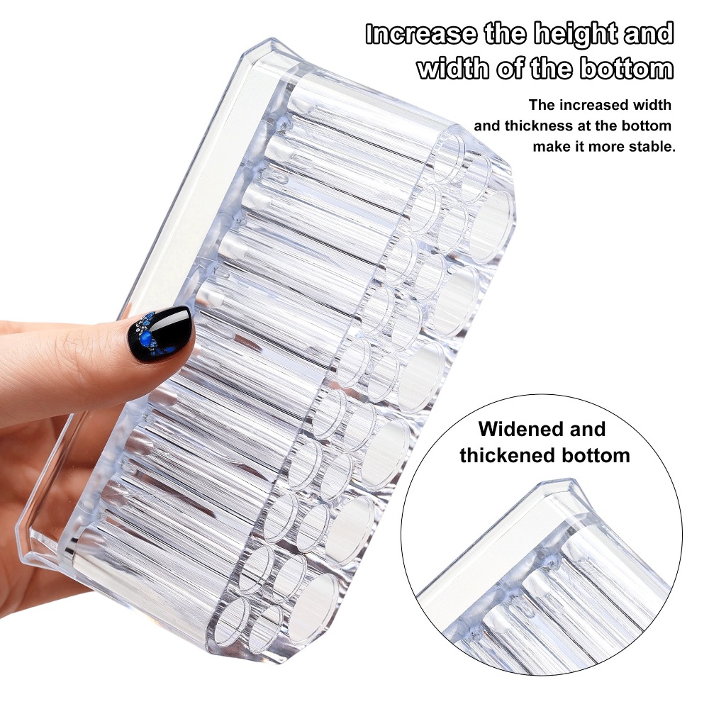 26 Holes Acrylic Nail Brushes  – обзор и цена Coffee X