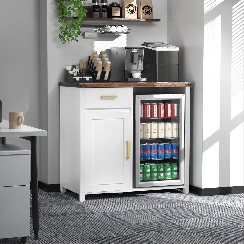 Coffee Bar with Mini Fridge Sp – обзор и цена Coffee X